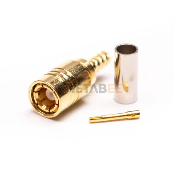 SMB Male RF Connector Crimp Attachment for RG316 01