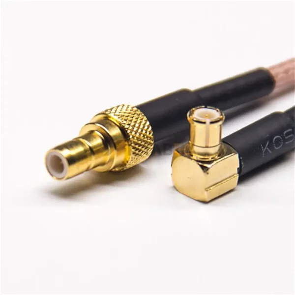 Straight SMB Female to R A MCX Male Cable Assembly Using RG316 01