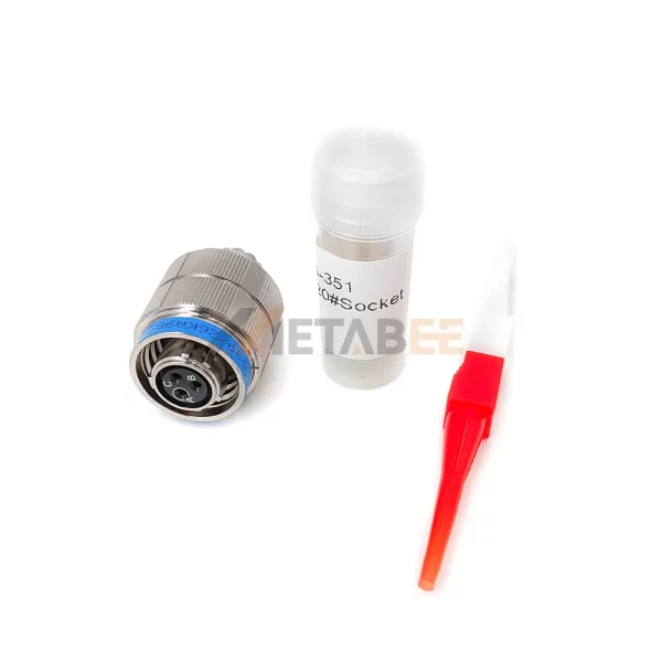 D3899926KA98SN Series III Circular Connector, Straight Plug, 9-98, Socket Contacts 01