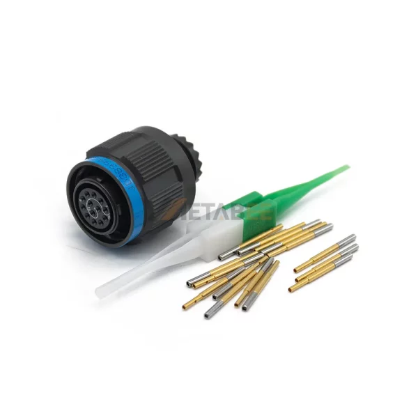 D3899926WB35SA MIL-DTL-38999 Series III Circular Connector, Straight Plug, 11-35, Socket Contacts, A Key Position 01