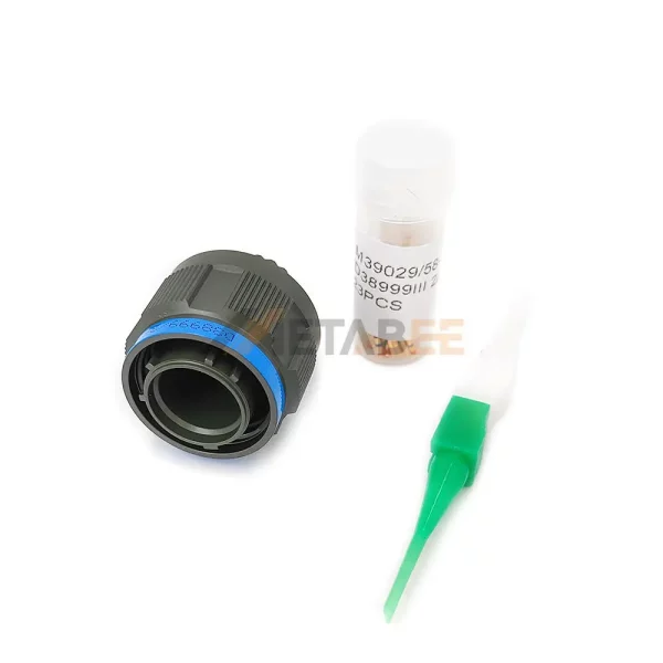 D3899926WC35PN MIL-DTL-38999 Series III Circular Connector, Straight Plug, 13-35, Pin Contacts 01