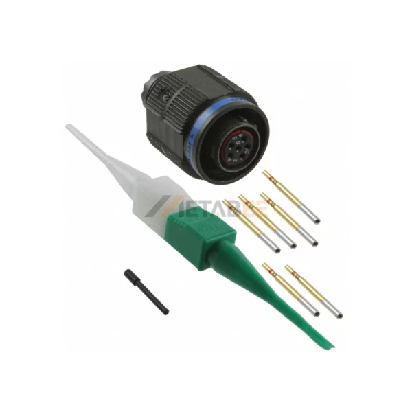 D3899926WE6SN MIL-DTL-38999 Series III Circular Connector, Straight Plug, 17-6, Socket Contacts