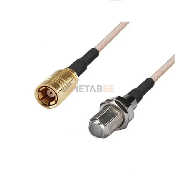 F Female to SMB Male Cable Assembly Using RG316