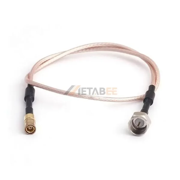 F Male to SMB Male Cable Assembly Using RG316 01