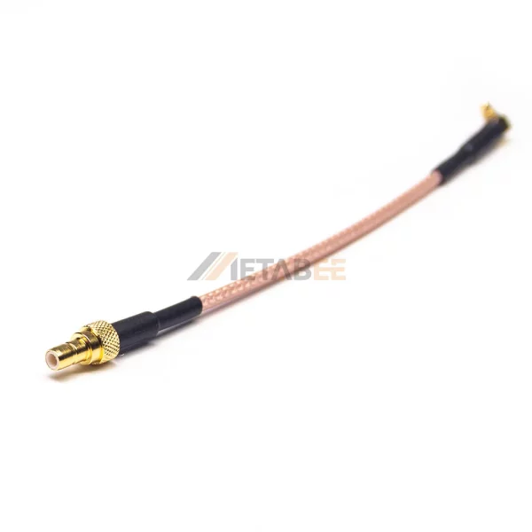 R/A MMCX Male to SMB Female Cable Assembly Using RG316 01