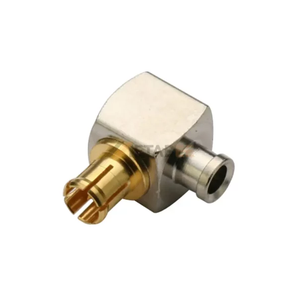 Right Angle Male MCX Solder Connector for SF085