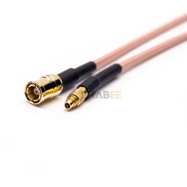 Straight SMB Male to MMCX Male Cable Assembly Using RG316 01