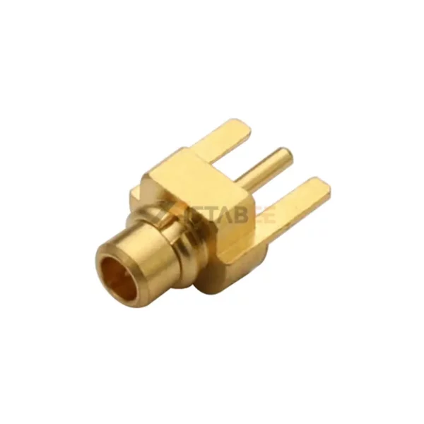 MMCX Male RF Connector, Solder Attachment End Launch PCB