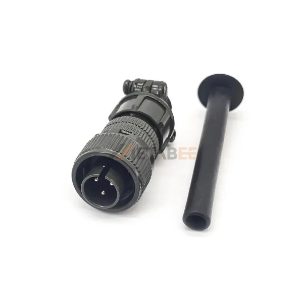 MS3106A10SL-3P MIL-DTL-5015 Circular Connector, Straight Plug, 10SL-3, Pin Contacts 01