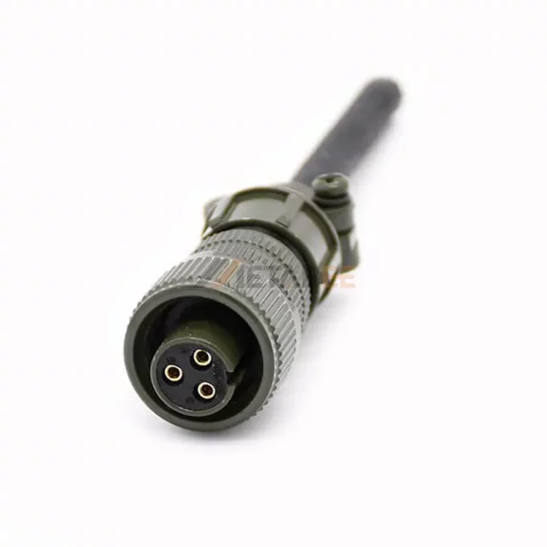 MS3106A10SL-3S MIL-DTL-5015 Circular Connector, Straight Plug, 10SL-3, Socket Contacts 01