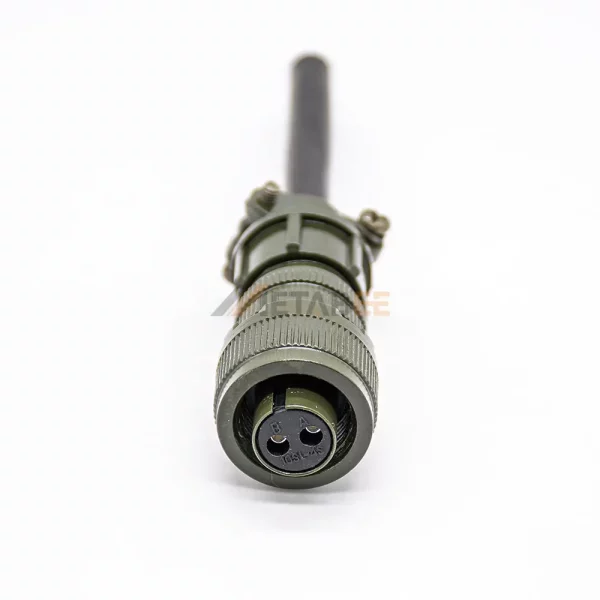 MS3106A10SL-4S MIL-DTL-5015 Circular Connector, Straight Plug, 10SL-4, Socket Contacts 01