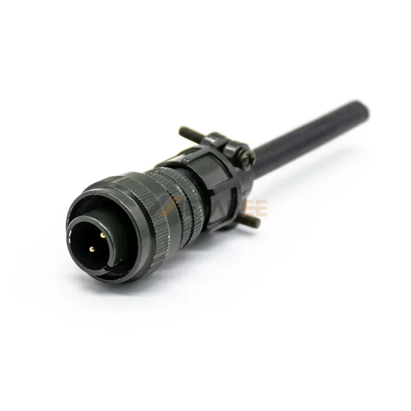 MS3106A12S-3P MIL-DTL-5015 Circular Connector, Straight Plug, 12S-3, Pin Contacts 01