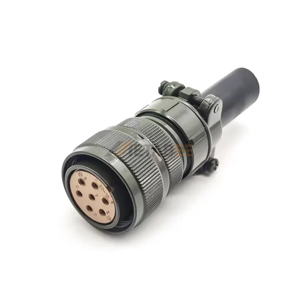 MS3106A20-15S MIL-DTL-5015 Circular Connector, Straight Plug, 20-15, Socket Contacts 01