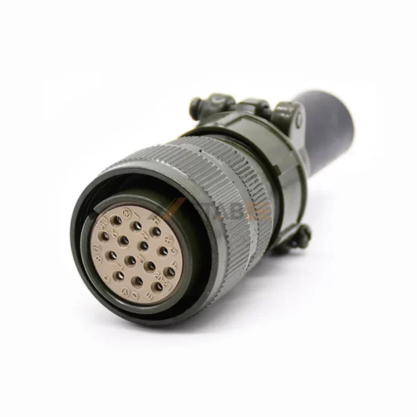 MS3106A20-27S MIL-DTL-5015 Circular Connector, Straight Plug, 20-27, Socket Contacts 01