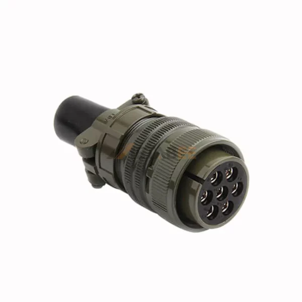 MS3106A24-10S MIL-DTL-5015 Circular Connector, Straight Plug, 24-10, Socket Contacts