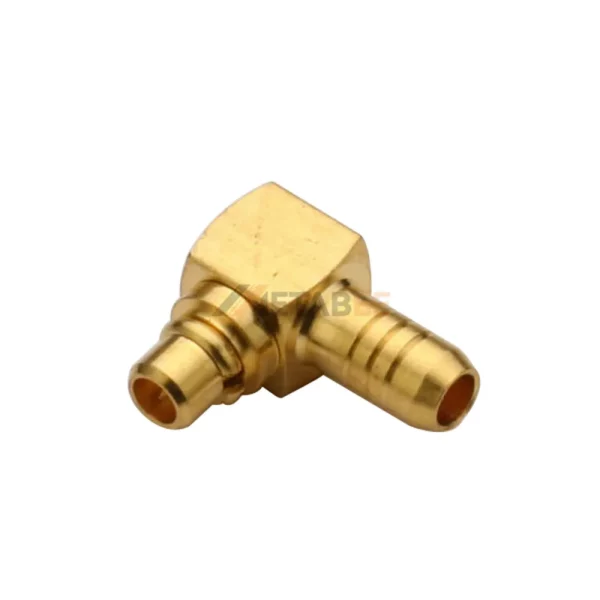 R A MMCX Male Connector, Crimp Attachment for RG316, UT085