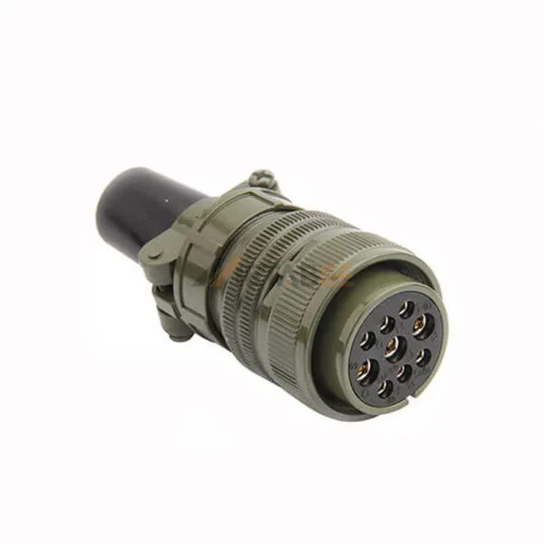 MS3106A24-11S MIL-DTL-5015 Circular Connector, Straight Plug, 24-11, Socket Contacts 01