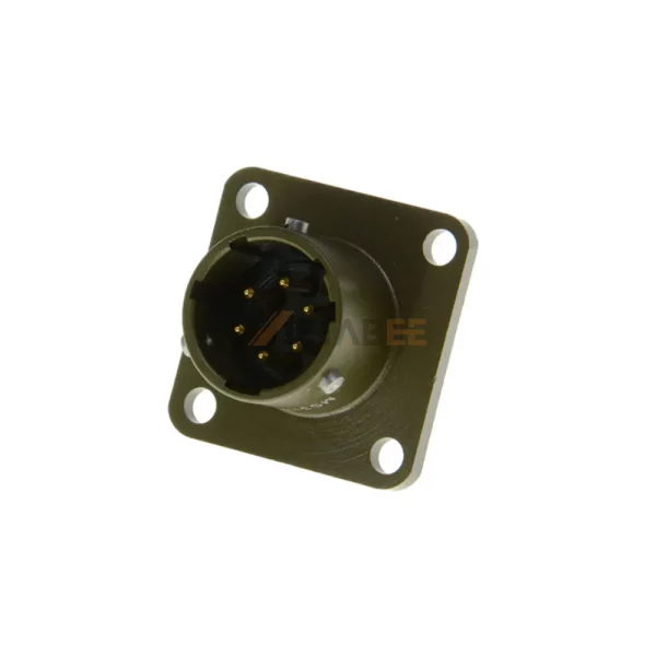 MS3112E10-6P MIL-DTL-26482 Series 1 Connector, Box Mounting Receptacle, 10-6, Pin Contacts