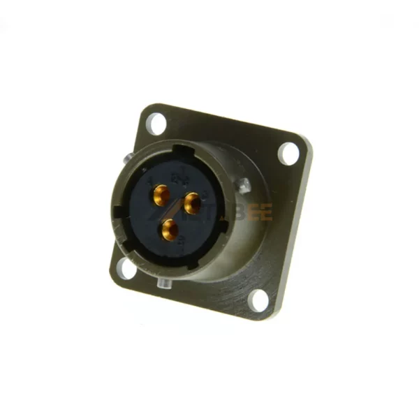 MS3112E12-3S MIL-DTL-26482 Series 1 Connector, Box Mounting Receptacle, 12-3, Socket Contacts