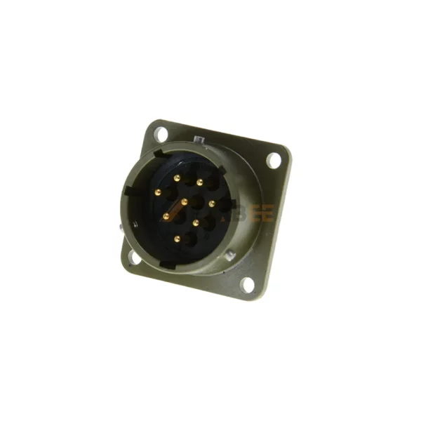 MS3112E12-8P MIL-DTL-26482 Series 1 Connector, Box Mounting Receptacle, 12-8, Pin Contacts