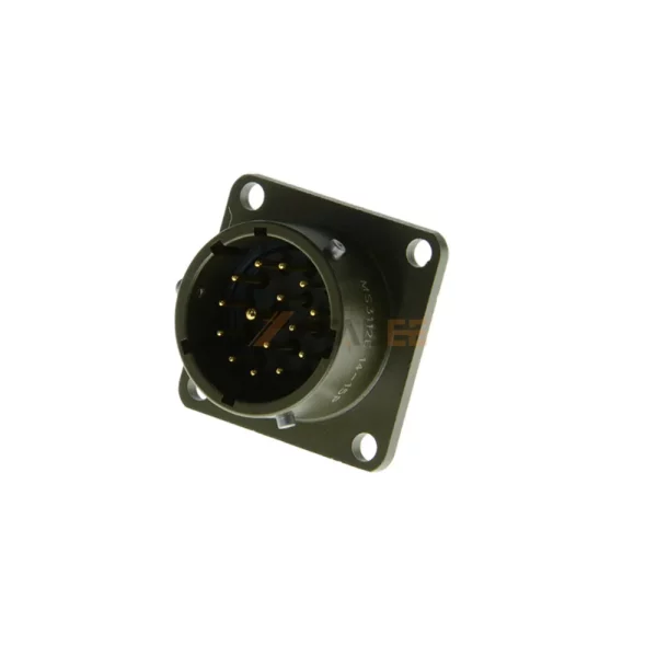 MS3112E14-15P MIL-DTL-26482 Series 1 Connector, Box Mounting Receptacle, 14-15, Pin Contacts