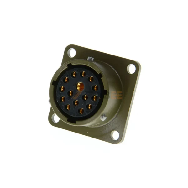 MS3112E14-15S MIL-DTL-26482 Series 1 Connector, Box Mounting Receptacle, 14-15, Socket Contacts