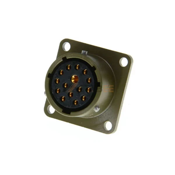 MS3112E14-18S MIL-DTL-26482 Series 1 Connector, Box Mounting Receptacle, 14-18, Socket Contacts