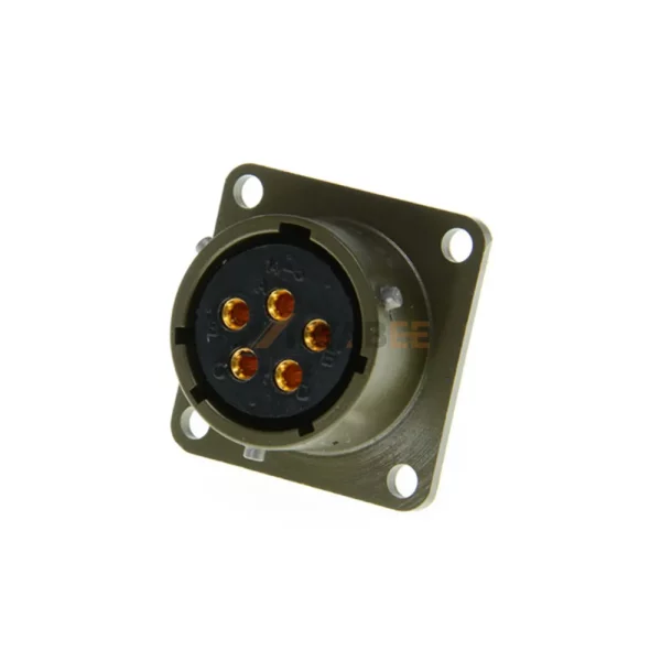 MS3112E14-5S MIL-DTL-26482 Series 1 Connector, Box Mounting Receptacle, 14-5, Socket Contacts