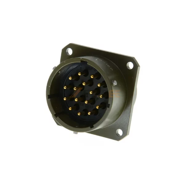 MS3112E20-16P MIL-DTL-26482 Series 1 Connector, Box Mounting Receptacle, 20-16, Pin Contacts