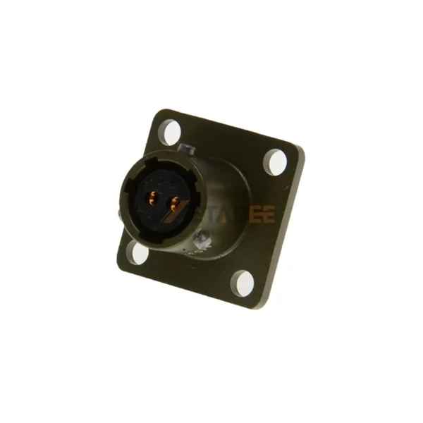 MS3112E8-2S MIL-DTL-26482 Series 1 Connector, Box Mounting Receptacle, 8-2, Socket Contacts