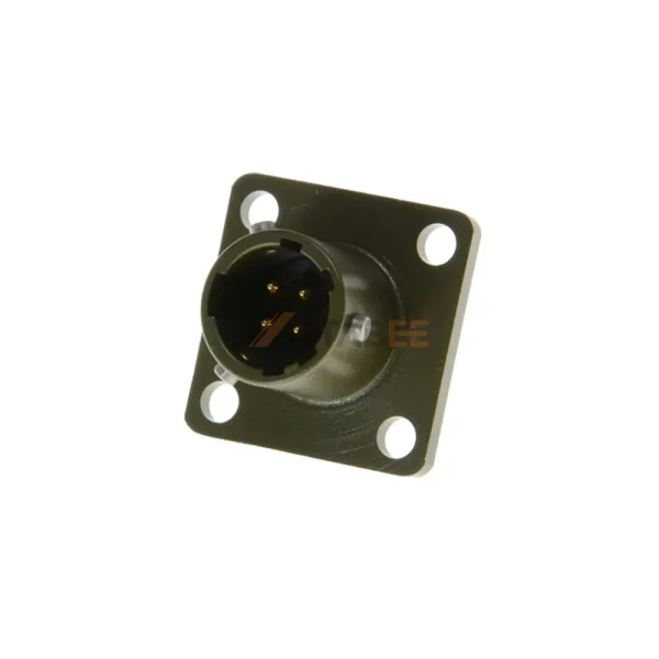 MS3112E8-4P MIL-DTL-26482 Series 1 Connector, Box Mounting Receptacle, 8-4, Pin Contacts