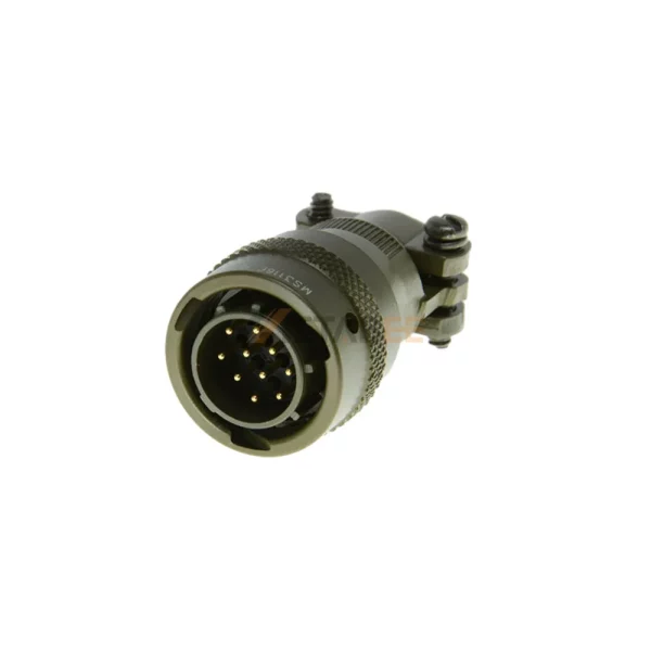 MS3116F12-10P MIL-DTL-26482 Series 1 Connector, Straight Plug, 12-10, Pin Contacts