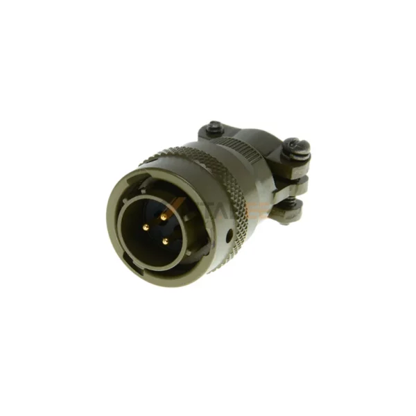 MS3116F12-3P MIL-DTL-26482 Series 1 Connector, Straight Plug, 12-3, Pin Contacts