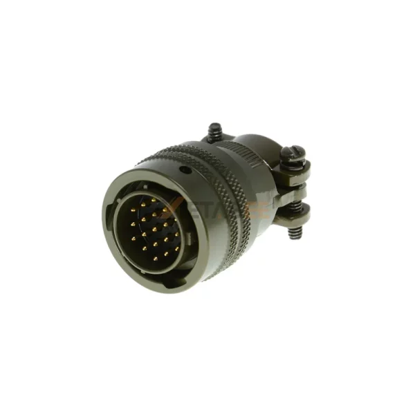 MS3116F14-19P MIL-DTL-26482 Series 1 Connector, Straight Plug, 14-19, Pin Contacts