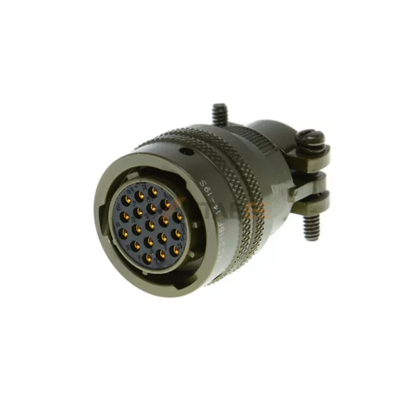 MS3116F14-19S MIL-DTL-26482 Series 1 Connector, Straight Plug, 14-19, Socket Contacts