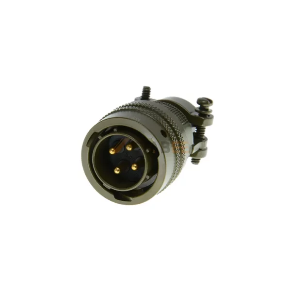 MS3116F14-4P MIL-DTL-26482 Series 1 Connector, Straight Plug, 14-4, Pin Contacts