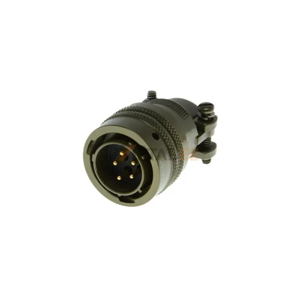 MS3116F14-5P MIL-DTL-26482 Series 1 Connector, Straight Plug, 14-5, Pin Contacts