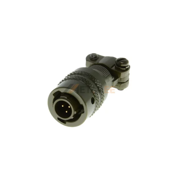 MS3116F8-3P MIL-DTL-26482 Series 1 Connector, Straight Plug, 8-3, Pin Contacts