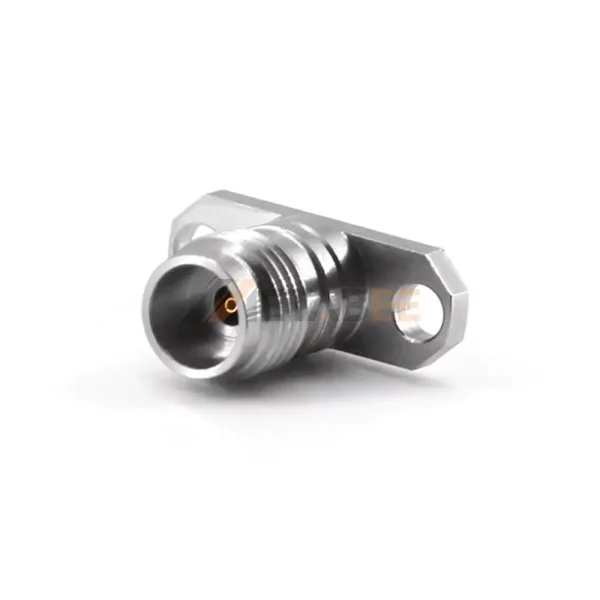 1.85mm V-type Female Connector with 2 Hole Flange, Solder Attachment, DC-67 GHz 01