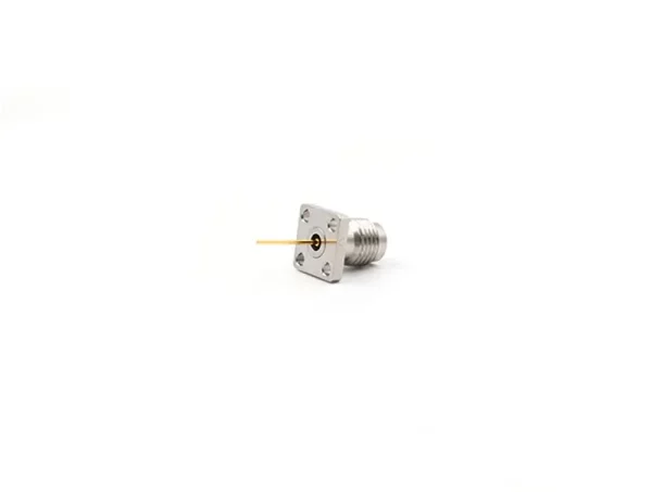 2.4 mm Female Panel Mount Connector, Solder Attachment, DC-50 GHZ 01