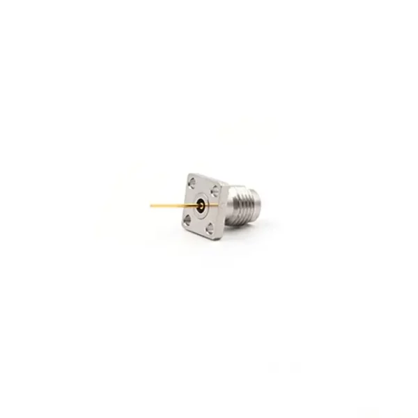2.4 mm Female Panel Mount Connector, Solder Attachment, DC-50 GHZ 01