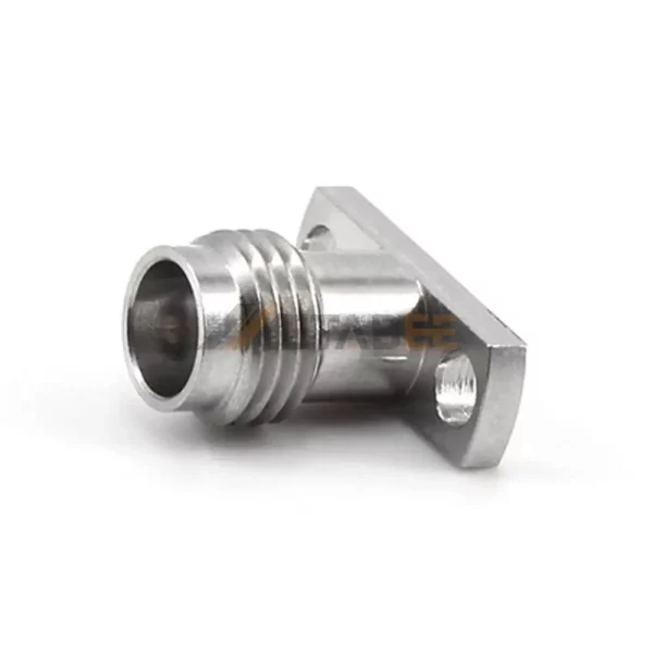 2.4mm Female Solder Connector with 2 Hole Flange, DC-50 GHZ 01