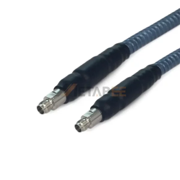 2.4mm Female to 2.4mm Female using GT142A Series Low Loss Phase Stable RF Test Cable, DC-40 GHz, Armored 01