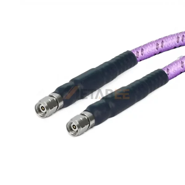 2.4mm Male to 2.4mm Male using 3506 Series Flexible Low Loss Phase Stable RF Test Cable, DC-50 GHz 01