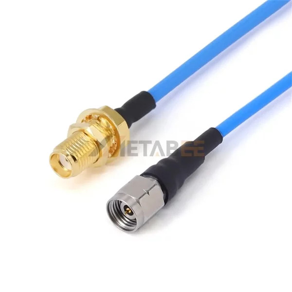 2.4mm to SMA using RG405 Flexible RF Test Cable, DC-18 GHz 01