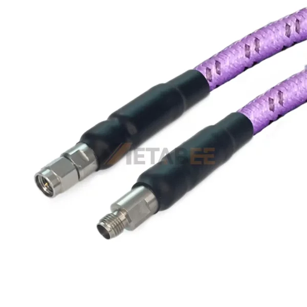 2.92mm Male to 2.92mm Female using GT142A Series low loss Phase-Stable RF Test cable, DC-40 GHz 01