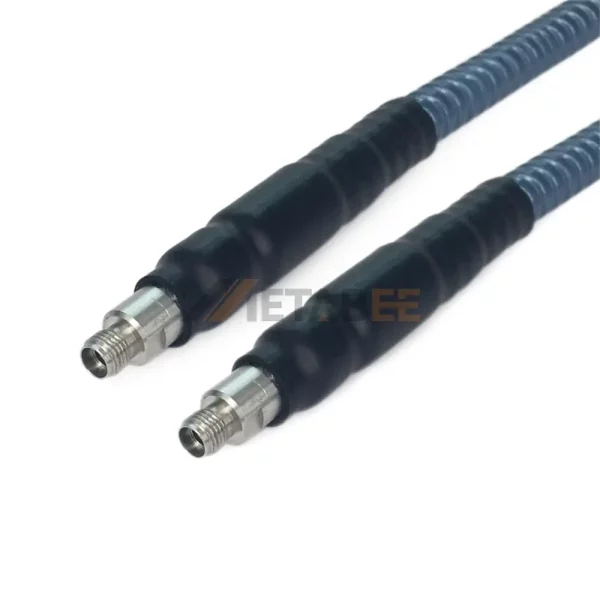 3.5mm Female to 3.5mm Female using GT210B Series Low Loss RF Test Cable, DC-26.5 GHz, Armored 01