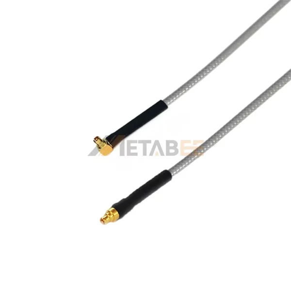 Mini-SMP (GPPO) Female to Mini-SMP (GPPO) Female using 3506 Series Flexible Cable, DC-40 GHz 01