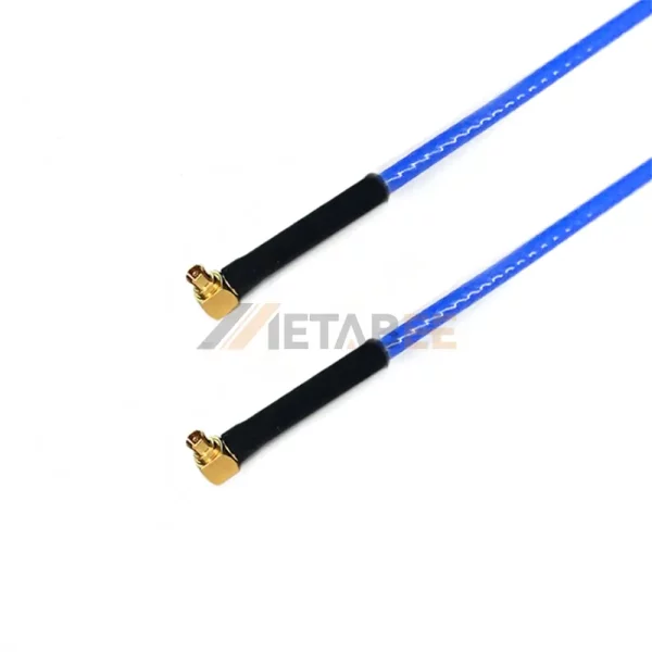 Mini-SMP (GPPO) Female to Mini-SMP (GPPO) Female using RG405 Flexible Cable, DC-40 GHz 01