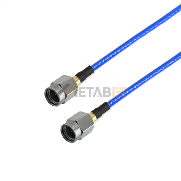 SSMA Male to SSMA Male using RG405 Flexible Cable, DC-26.5 GHz